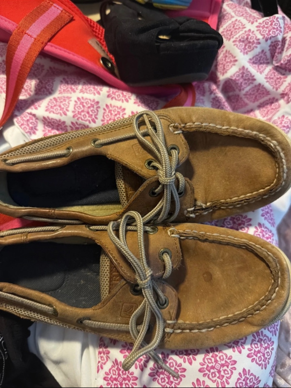 sperry’s Brown Boat Shoes